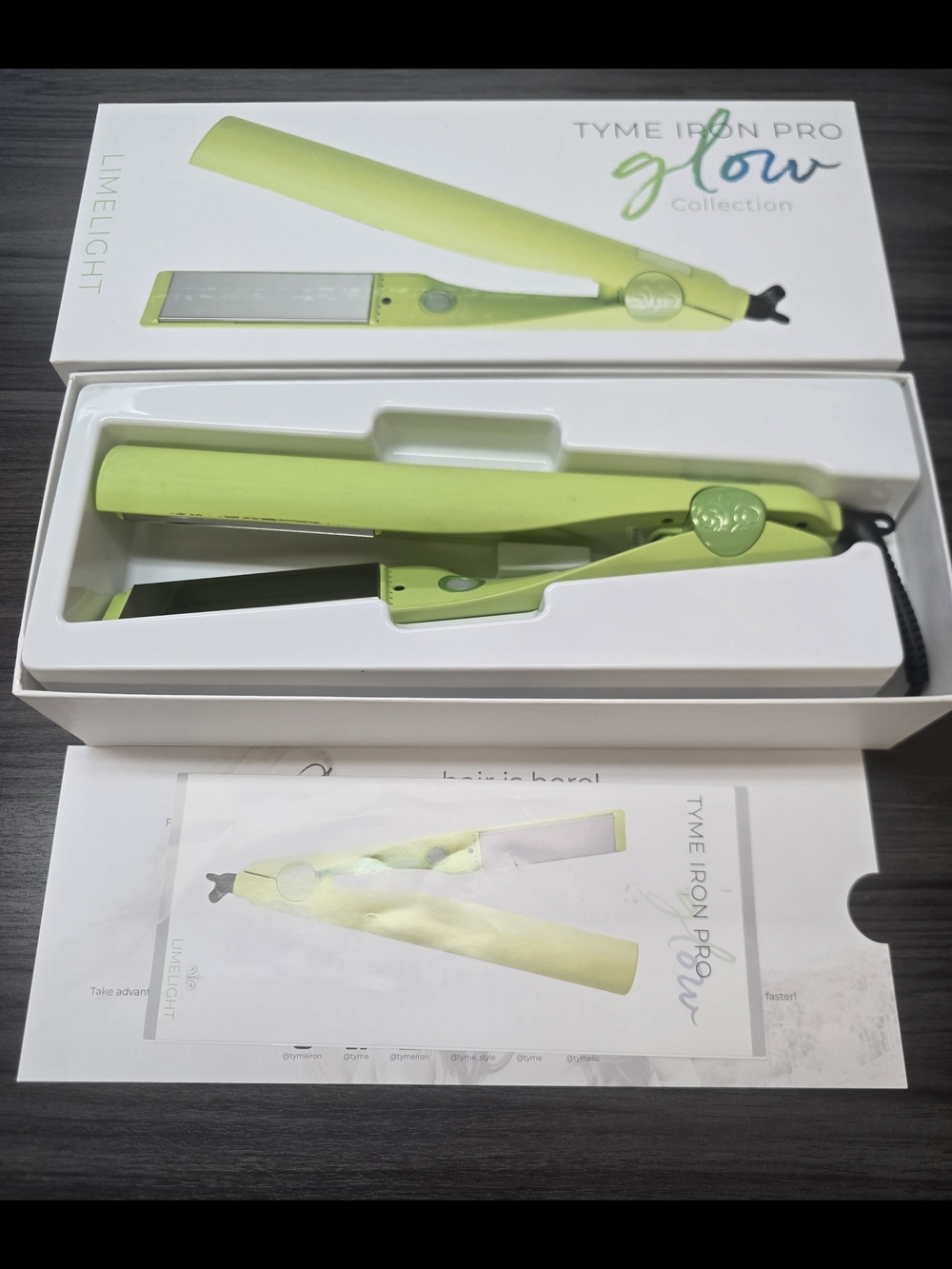 Tyme Iron Pro Glow Collection Hair Styler